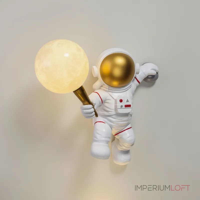 Настенный светильник Astronaut в космической теме от VINSA Настенный светильник Astronaut в космической теме от VINSA