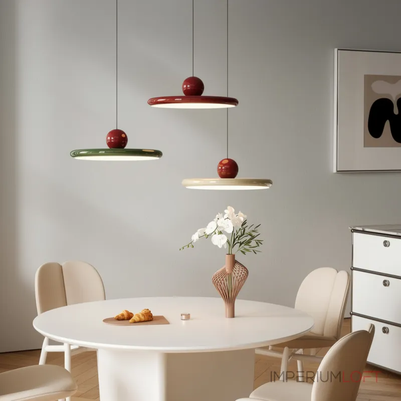 Подвесной светильник Amit Area Beige с оригинальным плафоном от Vinsa