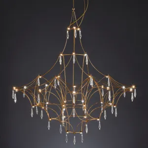Подвесная люстра MARQUISE D120 Gold