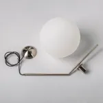 Подвесной светильник FlexIC Lights Family Michael Anastassiades D30 Chrome  со стеклянным плафоном в форме шара