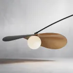 Настенный светильник Leaf Arc с поворотным плафоном от VINSA