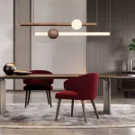 Подвесной светильник broom ORION GLOBE LIGHT P2 Wood современного дизайна