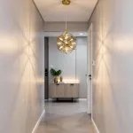 Подвесная люстра Mi Raimond Lamp D20 Gold  с ажурным плафоном