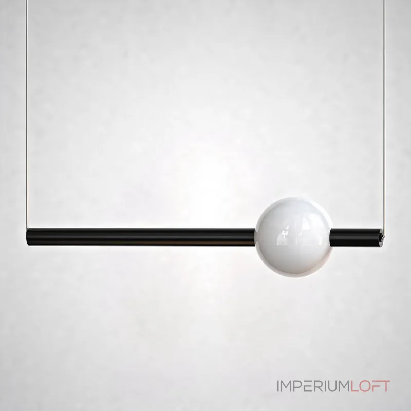 Подвесной светильник broom ORION GLOBE LIGHT Black C L600 современного дизайна Подвесной светильник broom ORION GLOBE LIGHT Black C L600 современного дизайна
