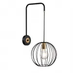 Escada 10176/1A E27*60W Black/Brass