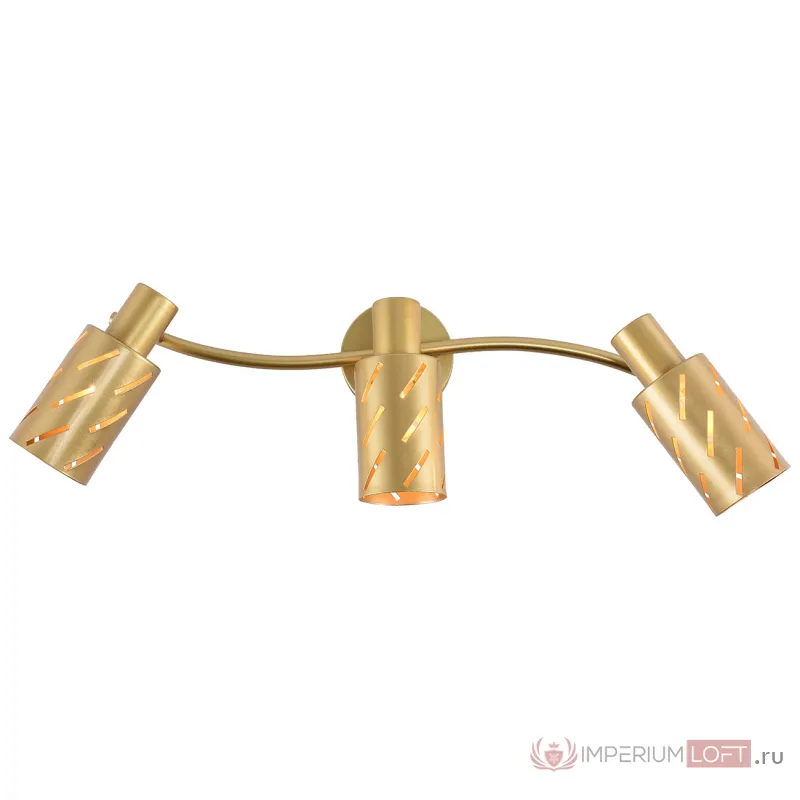 Настенный светильник Escada 666/3P E14*60W Gold