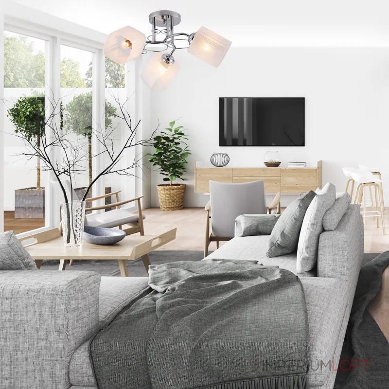 Escada 1105/3PL E27*40W Chrome