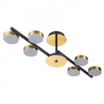 Escada 10266/6 LED*95W Black/Brass