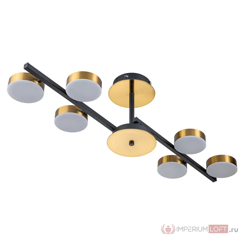 Escada 10266/6 LED*95W Black/Brass от ImperiumLoft