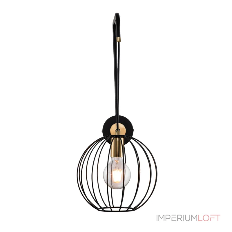 Escada 10176/1A E27*60W Black/Brass