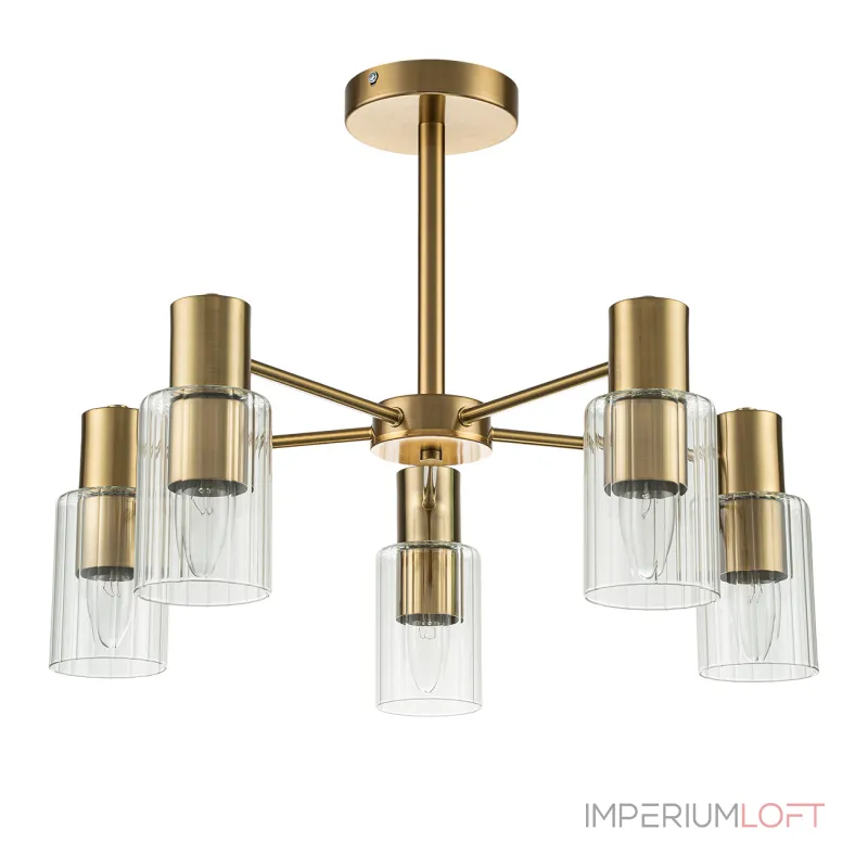 Светильник на штанге Escada 2120/5P E14*40W Gold
