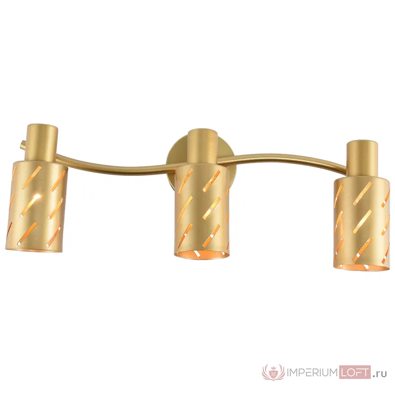 Настенный светильник Escada 666/3P E14*60W Gold