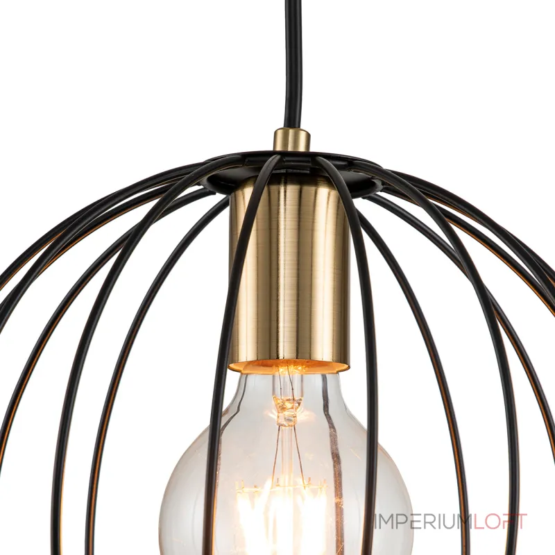 Escada 10176/1A E27*60W Black/Brass