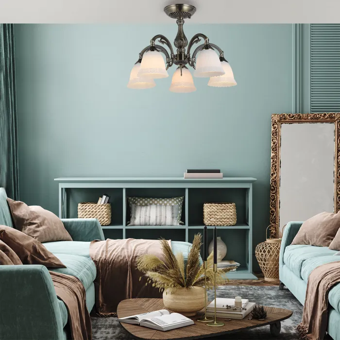 Escada 1114/5PL E27*60W Bronze от ImperiumLoft