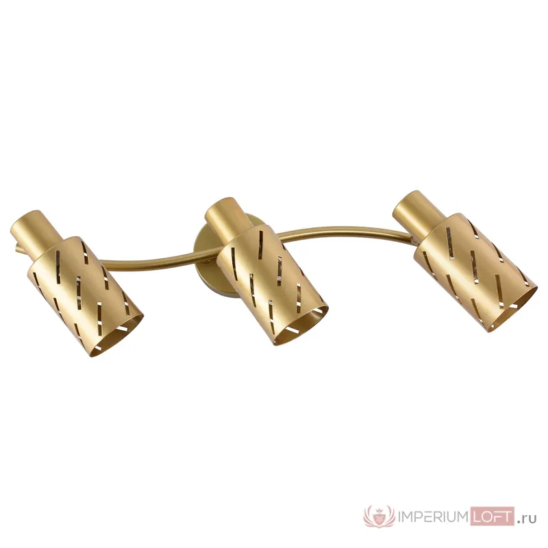 Настенный светильник Escada 666/3P E14*60W Gold