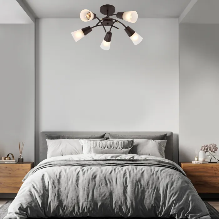 Escada 1109/5P Е14*40W Wenge от ImperiumLoft