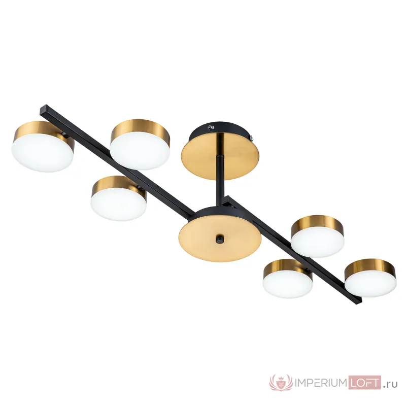 Escada 10266/6 LED*95W Black/Brass от ImperiumLoft