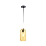 Подвесной светильник Escada RISE 10177/1S Black/Yellow