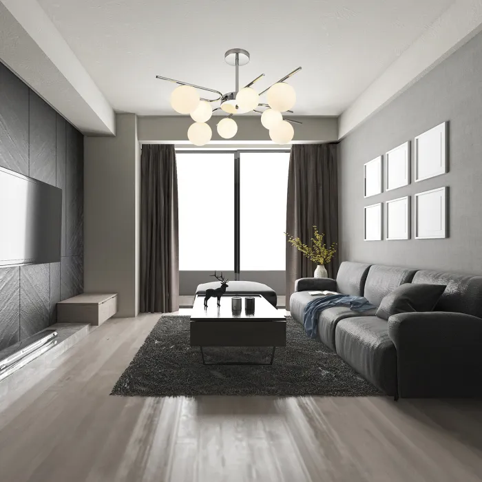 Escada 642/8P G9*40W Silver от ImperiumLoft