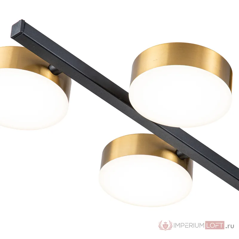 Escada 10266/6 LED*95W Black/Brass от ImperiumLoft