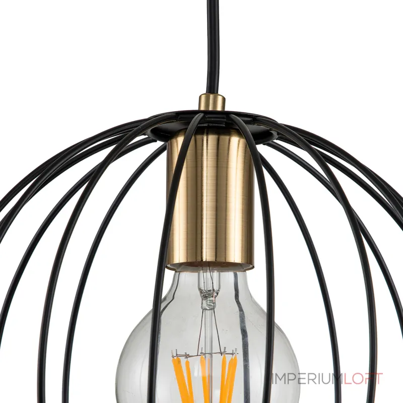 Escada 10176/1A E27*60W Black/Brass