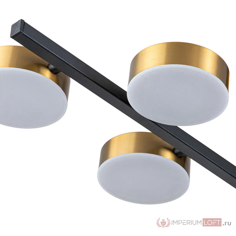Escada 10266/6 LED*95W Black/Brass от ImperiumLoft