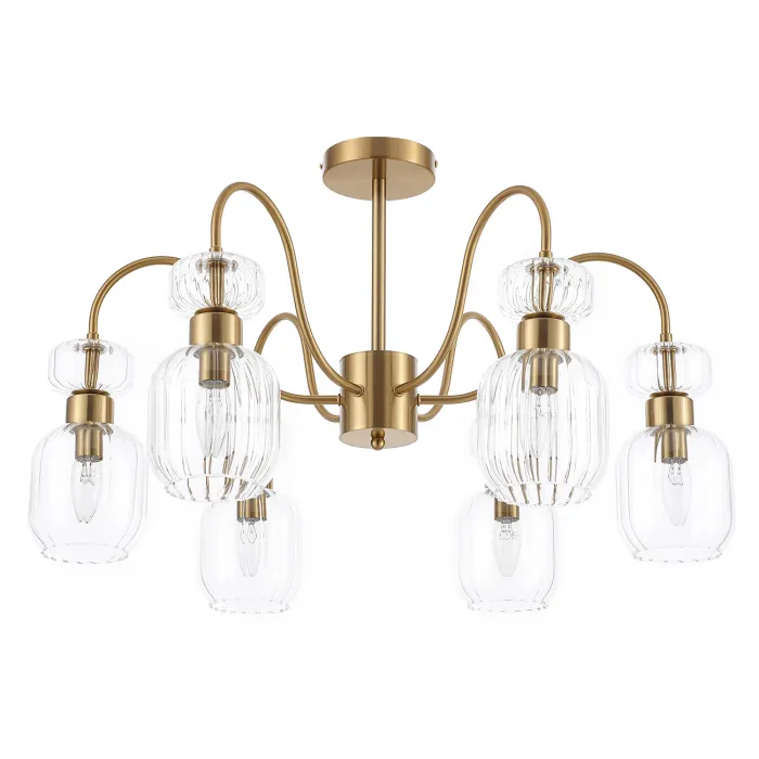 Escada 1141/6PL E14*60W Antigue copper/Clear от ImperiumLoft