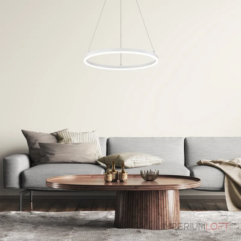 Подвесная люстра Escada 10254/1 LED*43W White APP Подвесная люстра Escada 10254/1 LED*43W White APP