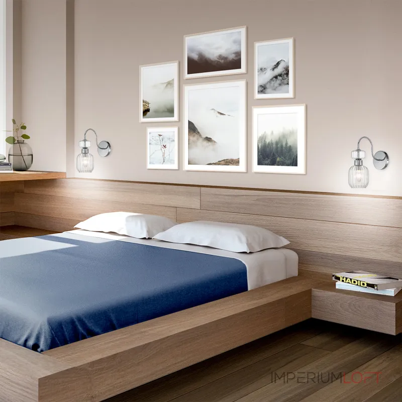 Escada 1141/1A E14*60W Chrome/Clear