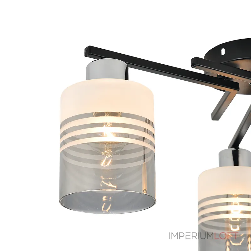 Потолочный светильник Escada 1132/3P E27*60W Black/Chrome