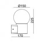 Настенный светильник Escada 30001 30001W/01 от ImperiumLoft Настенный светильник Escada 30001 30001W/01 от ImperiumLoft