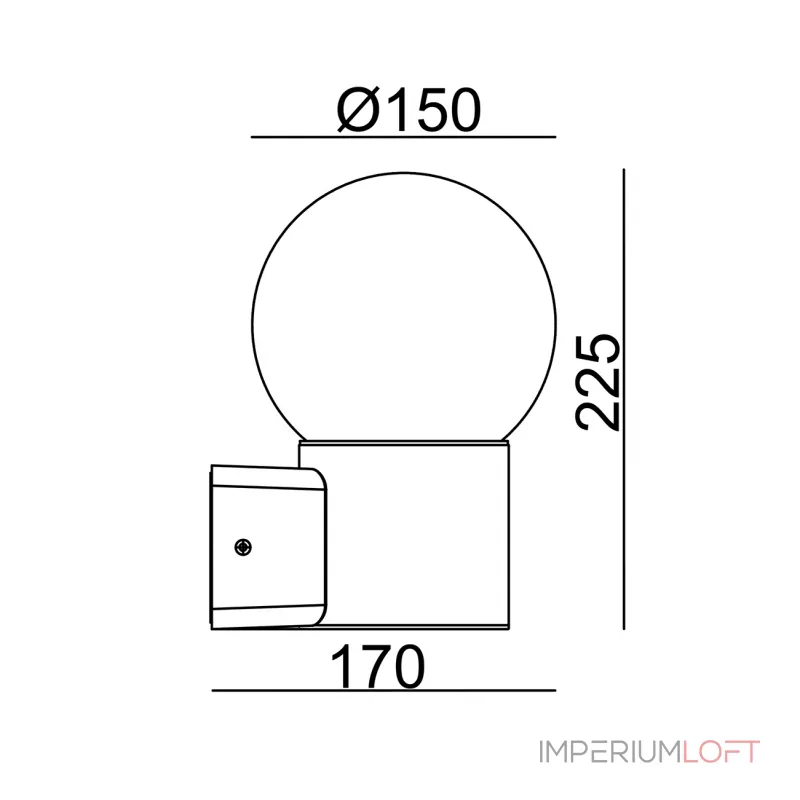 Настенный светильник Escada 30001 30001W/01 от ImperiumLoft Настенный светильник Escada 30001 30001W/01 от ImperiumLoft