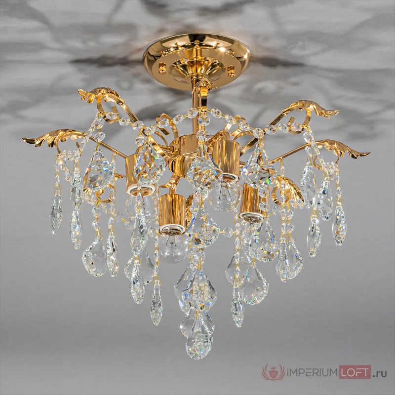 Escada 1128/4 E27*60W French Gold от ImperiumLoft
