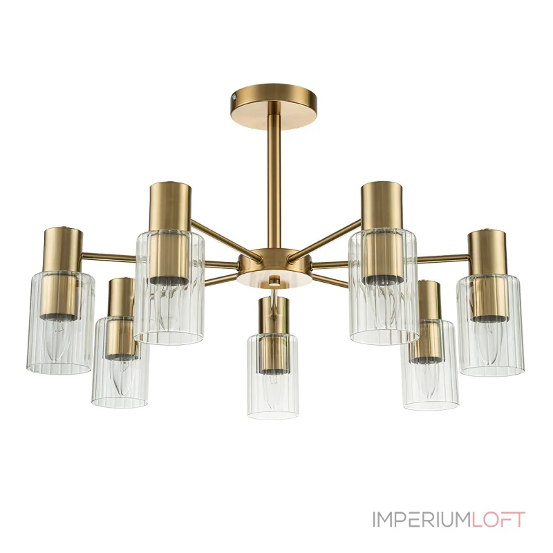 Светильник на штанге Escada 2120/7P E14*40W Gold