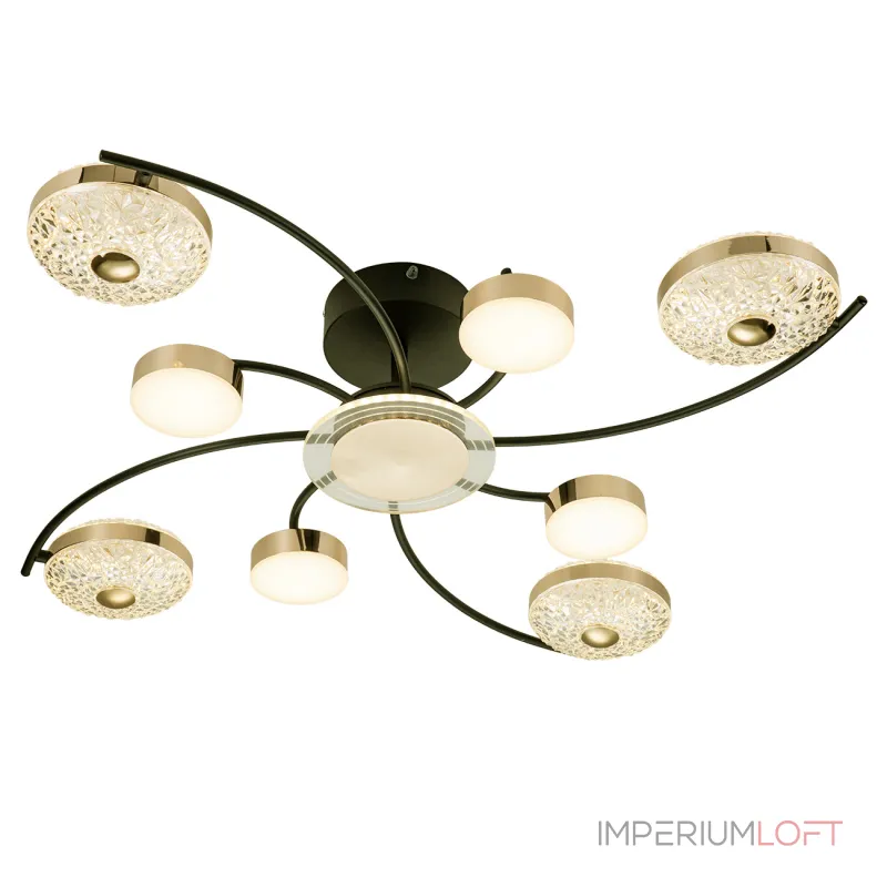 Escada 10208/8 LED*110W Black/Gold