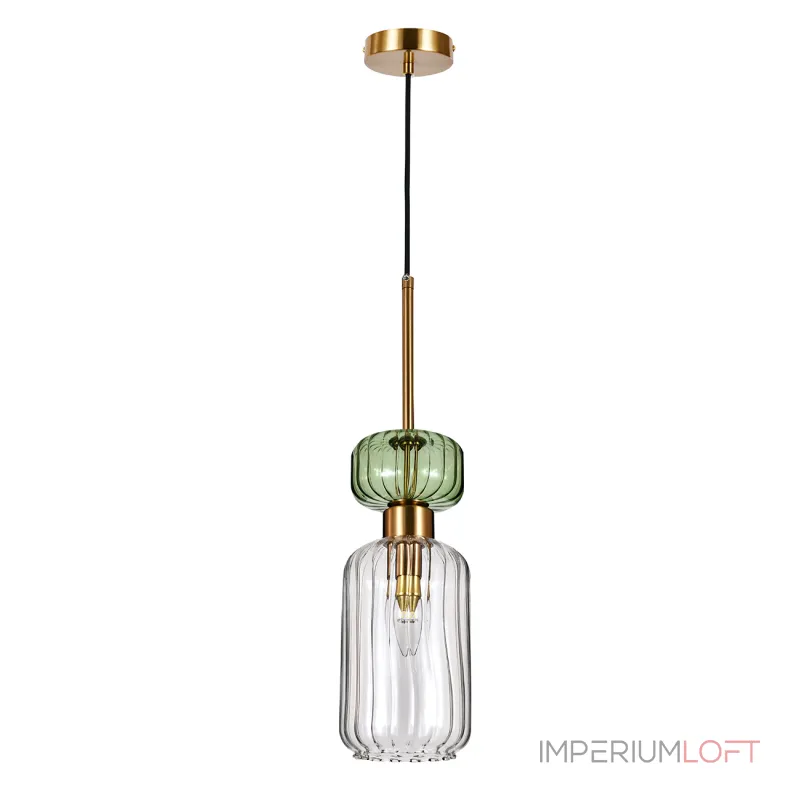 Подвесной светильник Escada GLOSS 1141/1S Green/Clear