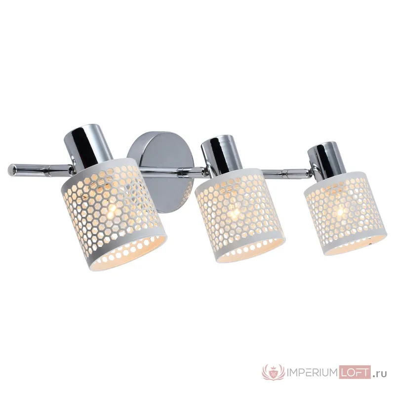 Escada 669/3P E14*60W Chrome/White от ImperiumLoft