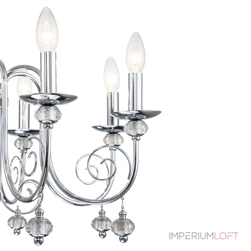 Подвесная люстра Escada 678/8PL E14*40W Chrome