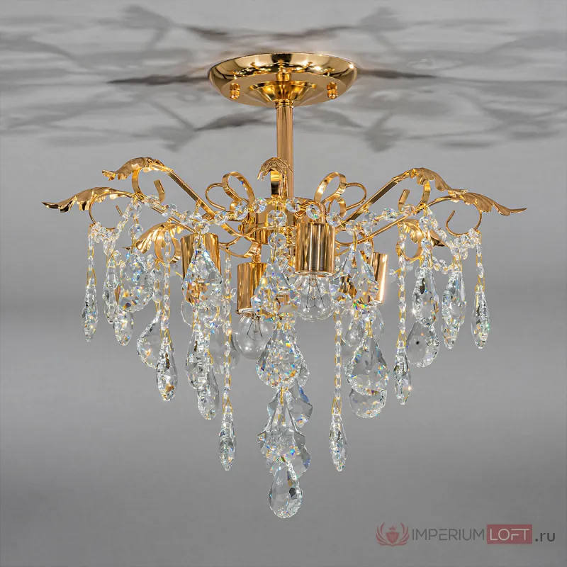 Escada 1128/4 E27*60W French Gold от ImperiumLoft