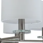 Подвесная люстра Escada 641/6PL E14*60W Satin nickel