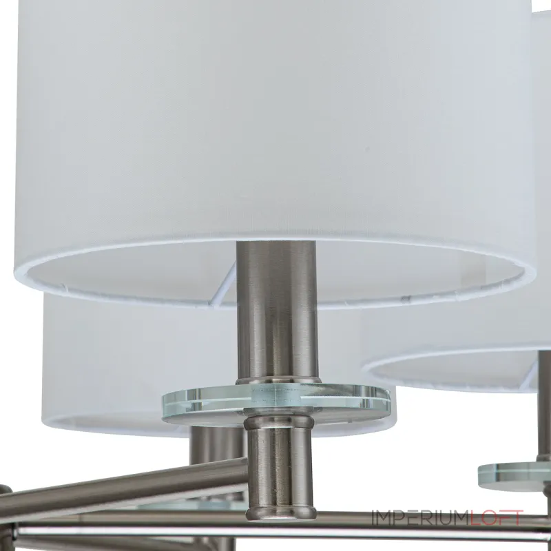 Подвесная люстра Escada 641/6PL E14*60W Satin nickel