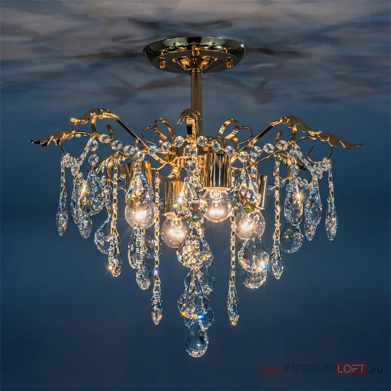 Escada 1128/4 E27*60W French Gold от ImperiumLoft