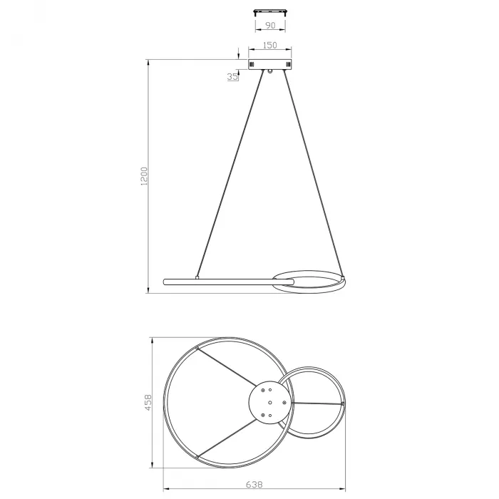 Escada 10230/2 LED*55W White от ImperiumLoft