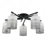 Потолочный светильник Escada 1132/5P E27*60W Black/Chrome