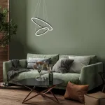 Подвесная люстра Escada 10254/2 LED*66W Black APP