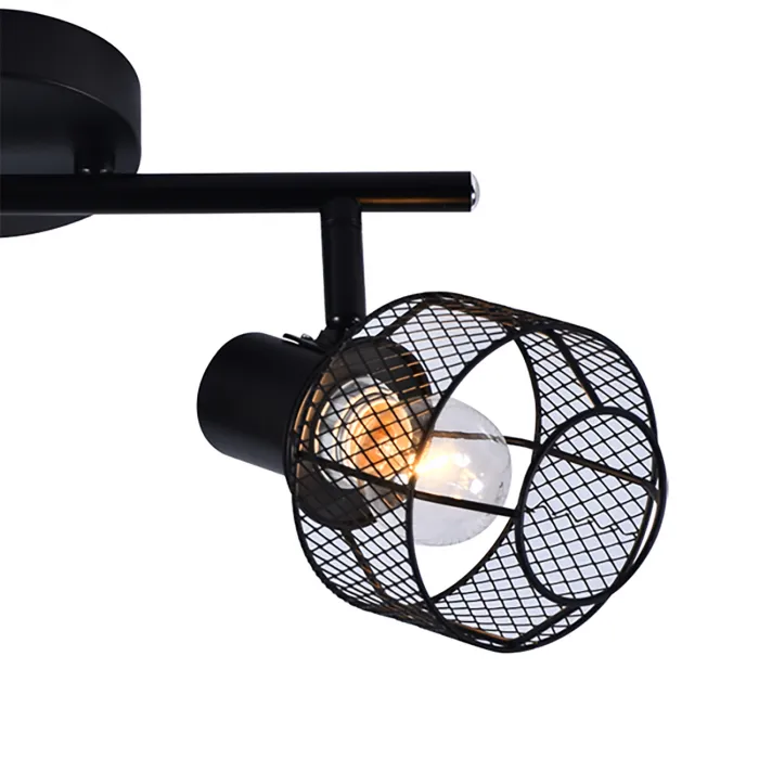 Настенно-потолочный свет Escada ROOK 689/2A Black от ImperiumLoft