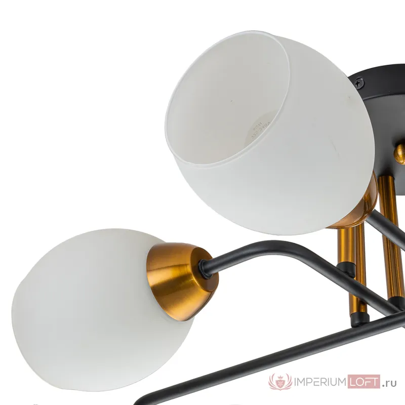 Escada 1132/6P E27*60W Black от ImperiumLoft