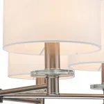 Подвесная люстра Escada 641/6PL E14*60W Satin nickel
