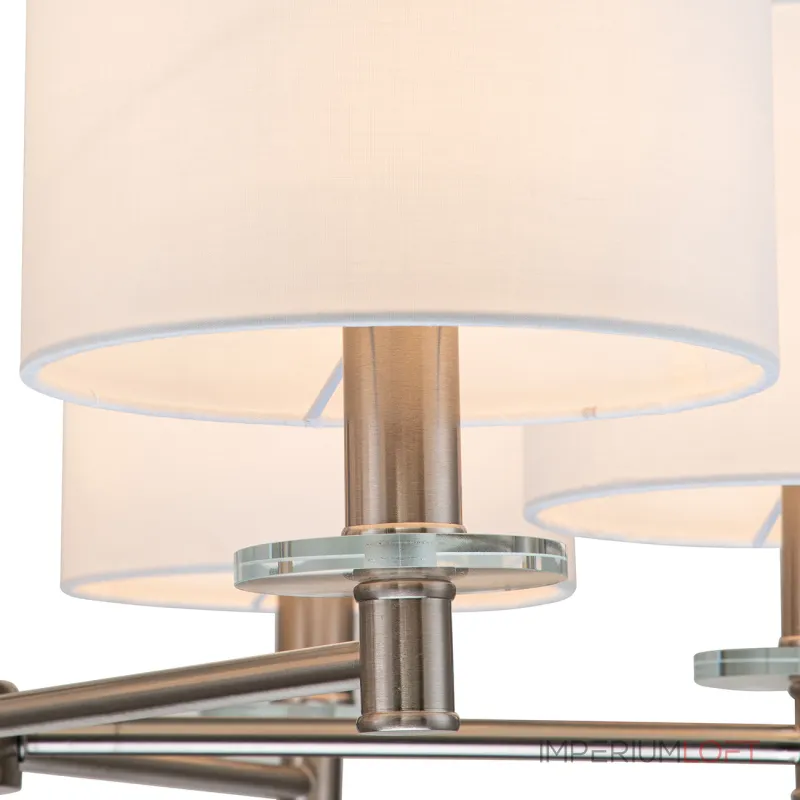 Подвесная люстра Escada 641/6PL E14*60W Satin nickel