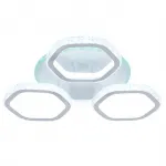 Escada 10263/3 LED*108+6.5W White